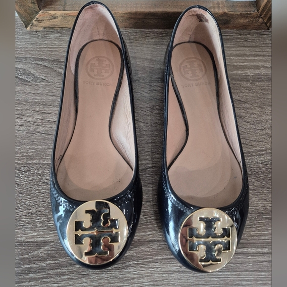 TORY BURCH Flats Size 6 In Excellent Condition - Picture 2 of 8